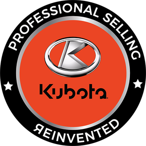 Kubota Professional Selling Reinvented — Certificate of Completion, verified on Credly