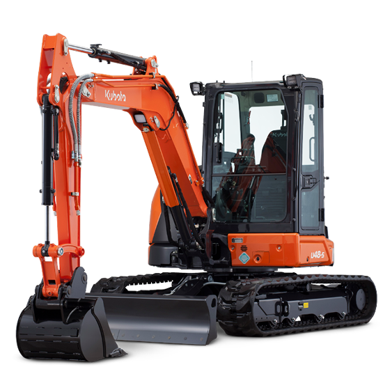 Kubota U48-5 — 4–6 Ton · Tight Tail Swing